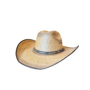 Resistol Jason Aldean Collection Straw Cowboy Hat Size 7 1/4 Western Rodeo